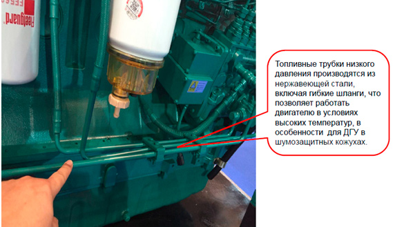 Топливные трубки низкого давления